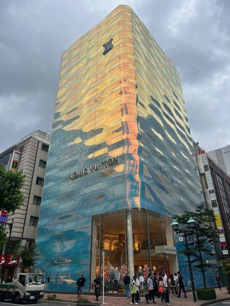 Experience Luxury at the Louis Vuitton Store in Tokyo, Japan