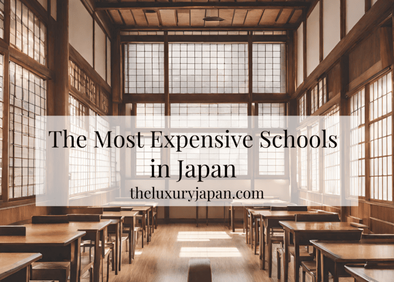 The Most Expensive Schools in Japan